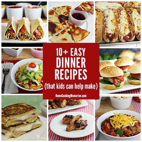 Simple Way to Easy Dinner Ideas For Kids To Make