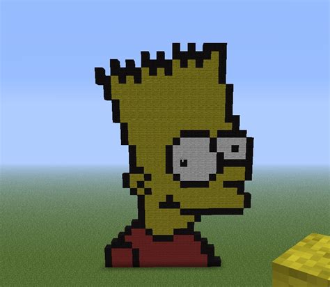 Bart from the Simpsons Minecraft Project