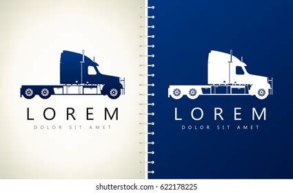 Truck Logo Lorry Vector Design Stock Vector (Royalty Free) 622178225 | Shutterstock