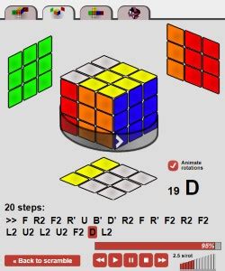 Rubiks Cube Solver 3x3 Formula