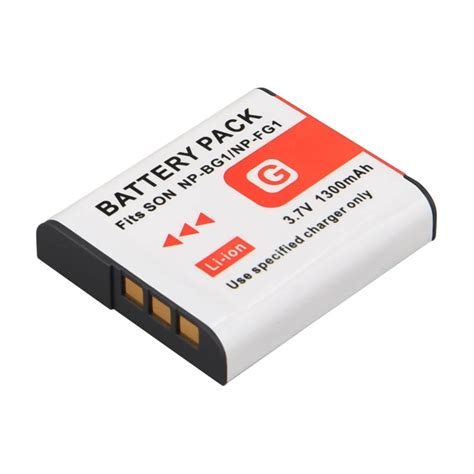 Aliexpress.com : Buy 1pc 1300mAh NP BG1 NP FG1 Digital Cam Battery For ...