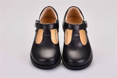 2015 Black Autumn Kids Shoes New Fashion General Leather Children Shoes Princess Girls School ...