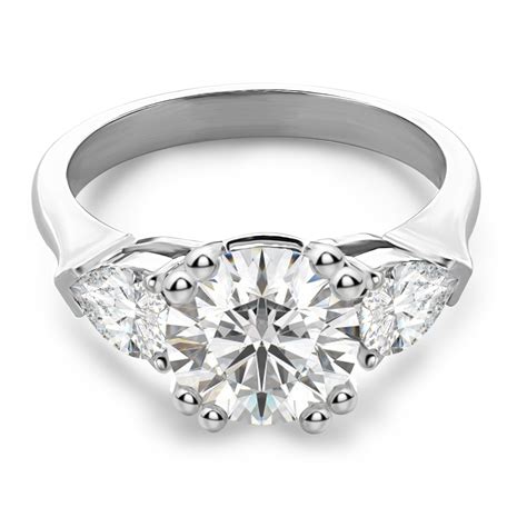 Top 100+ Pictures Pictures Of Round Diamond Engagement Rings Full HD, 2k, 4k