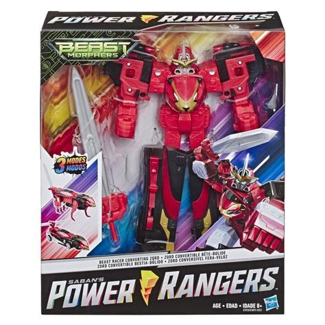 Buy Power Rangers Beast Morphers Beast Racer Converting Zord - MyDeal