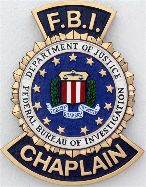 Fbi Police Badge