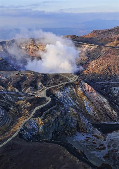 Mt ASO Volcano on Kyushu Island has become active again. | Flickr