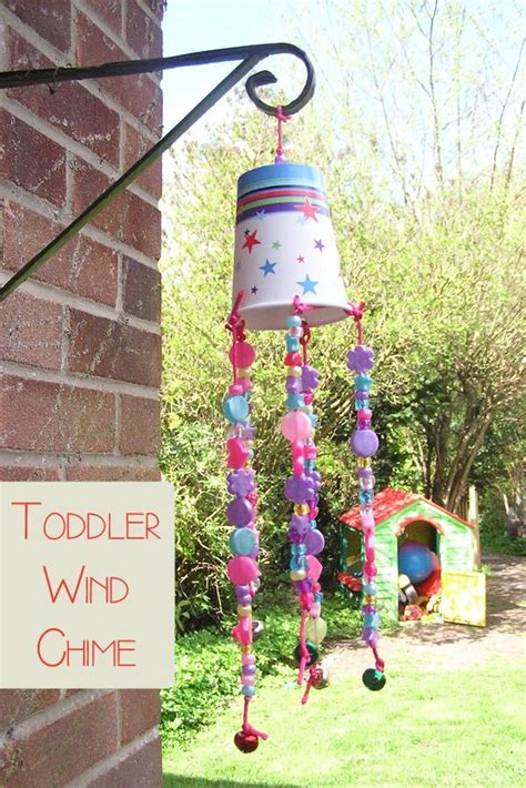 Recycled Wind Chime Craft | Wind chimes craft, Toddler crafts, Crafts for kids