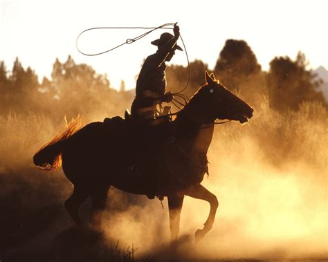 1280x1024 Cowboy with lasso desktop PC and Mac wallpaper