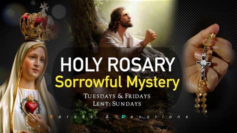 HOLY ROSARY - Sorrowful Mystery (Short Version) - YouTube