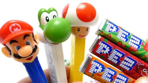 SUPER MARIO PEZ Candy Dispenser - Special PEZ Edition - YouTube