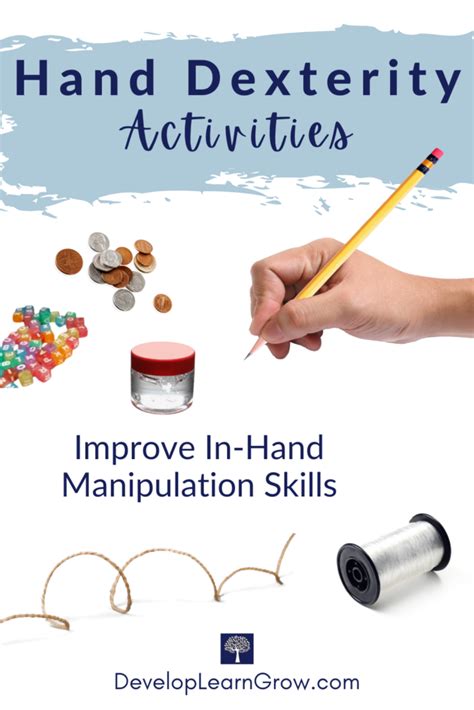 Exercises For Manual Dexterity