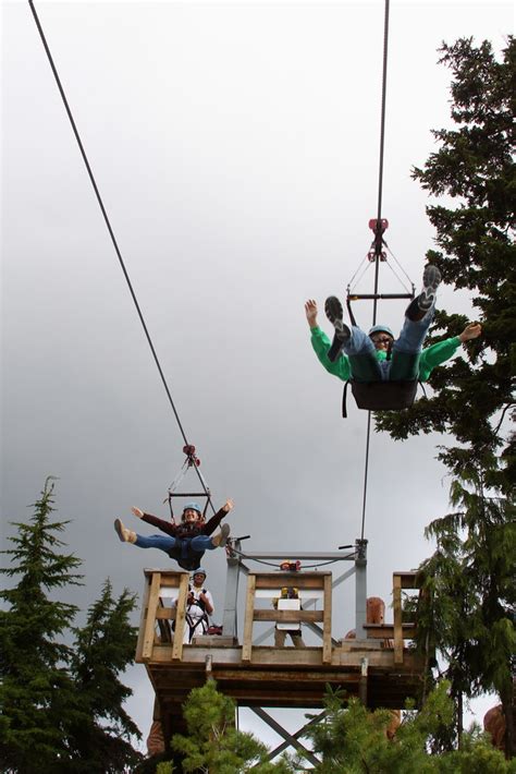 Zipline atop Grouse Mountain, North Vancouver | Thrill ride … | Flickr