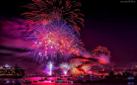 Fajerwerki, Statki, Most, Noc | Fireworks photography, Fireworks ...