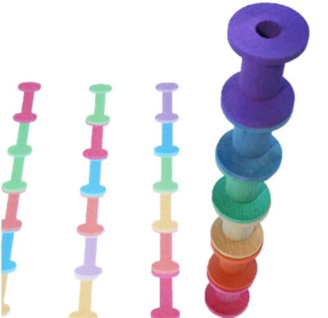 Wooden Stacking Toy for Montessori Learning Kids Educational - Etsy