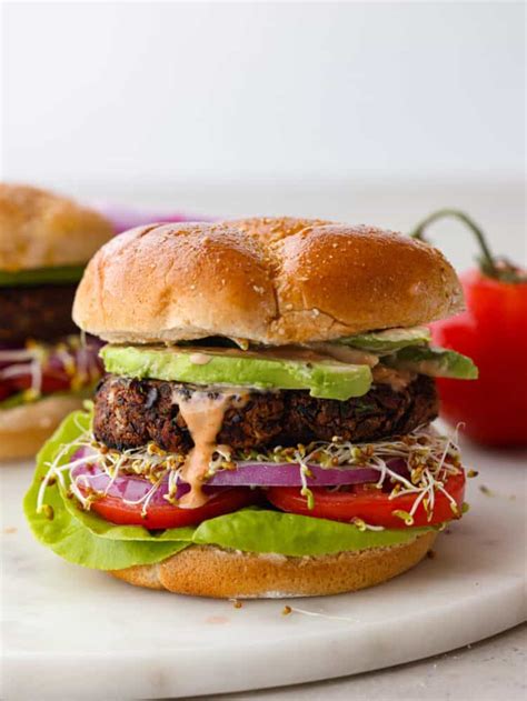 Black Bean Burger - Recipe Concepts