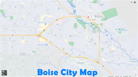 Boise City, Idaho Map