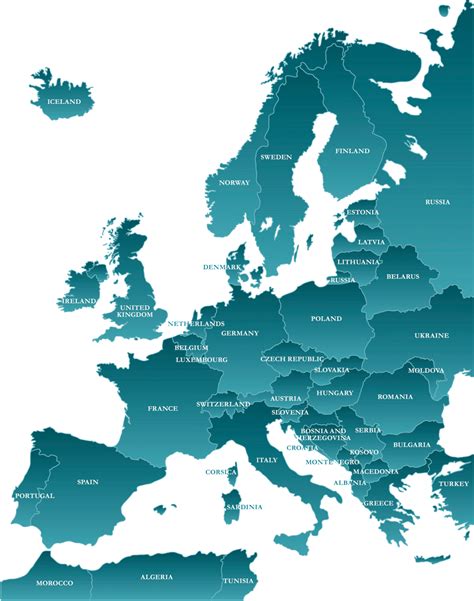 Interactive Map of Europe