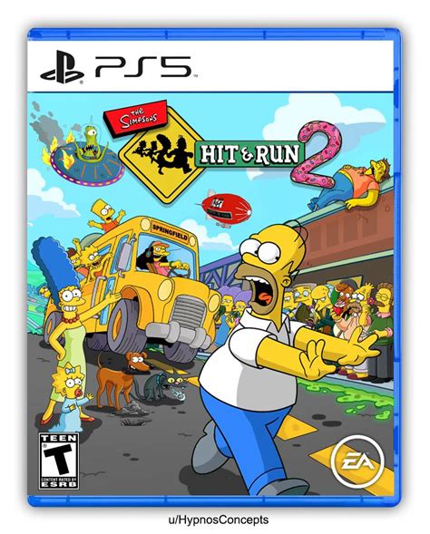 The Simpsons: Hit & Run 2 - PS5 (FAN MADE) I want this more than anything else! Hope you enjoy ...