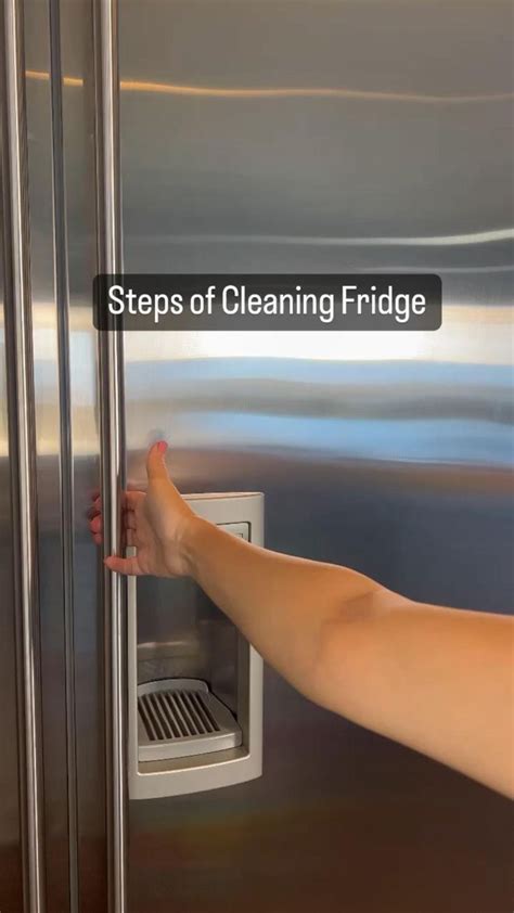 Steps Of Cleaning The Fridge! | House cleaning tips, Cleaning hacks ...