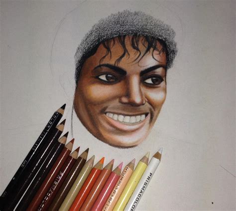 WIP: Michael Jackson Thriller Portrait by pseppy1 on DeviantArt