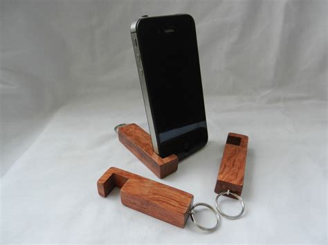 Compact Phone Stand Inotch1 in Bubinga Wooden Phone Stand - Etsy | Accessori fai da te, Idee ...