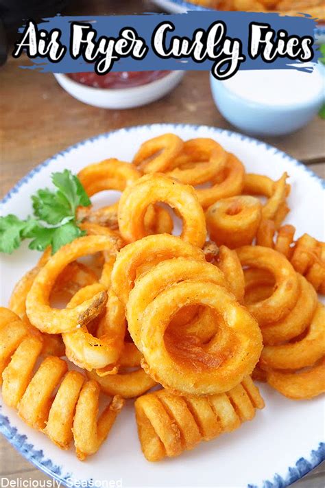 Curly Fries in Air Fryer Recipe with Arby's Frozen Curly Fries