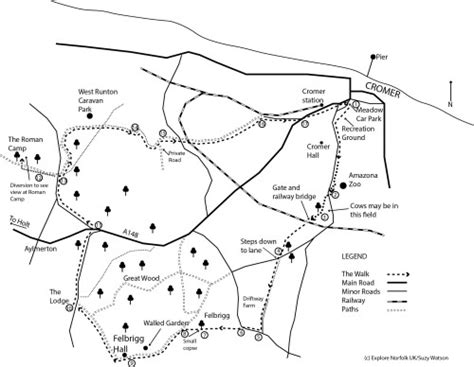 The Felbrigg Circular Walk Starting From Cromer