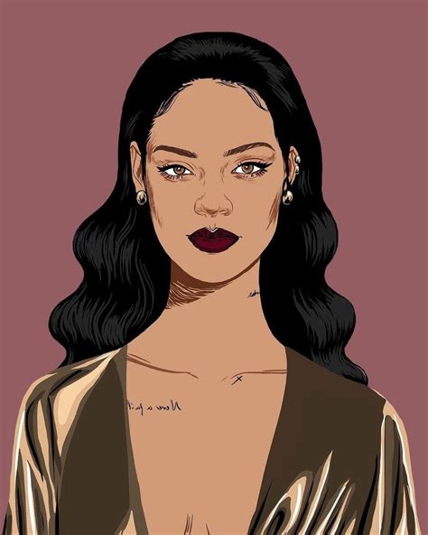 Rihanna Cartoon Wallpapers - Top Free Rihanna Cartoon Backgrounds ...