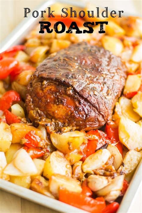 Simple Pork Shoulder Roast - Green Healthy Cooking