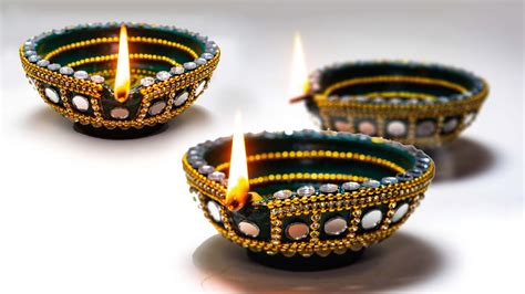 Diwali Special | How to decorate traditional Diya At home | Diwali ...