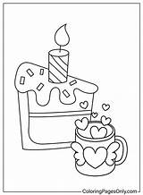 60  Cake Coloring Pages Free Printable PDF & Online sketch template