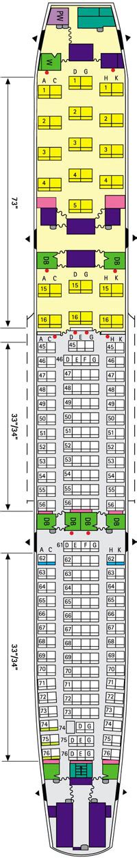 Airbus A330 800 Seat Map