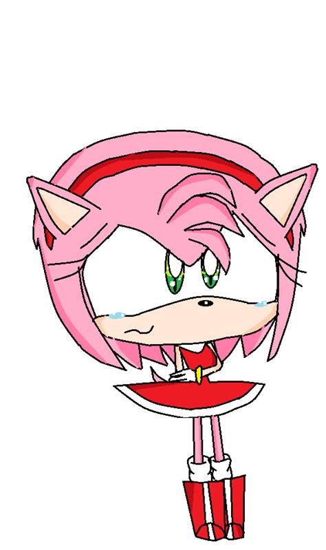 Amy Rose crying by jeffthekiller12 on DeviantArt