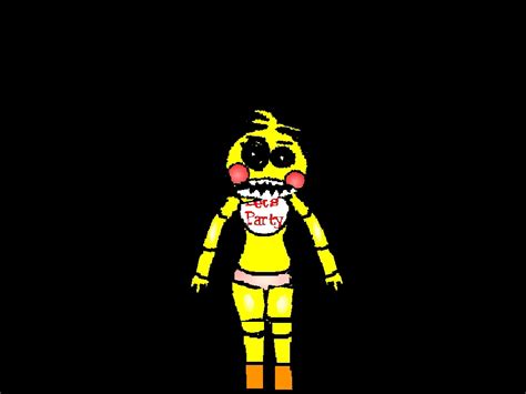 FNAF2 Scratch all Nights! Toy Chica jumpscare gif on Make a GIF