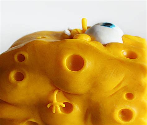 Handmade polymer clay sculptures of SpongeBob by Alex Palazzi & Cecilia ...