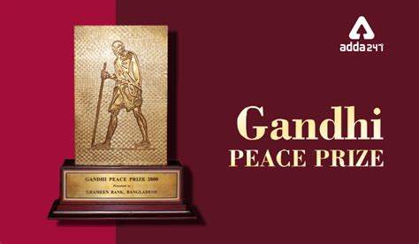 Gandhi Peace Prize- About, Winners and Jury Members 2022