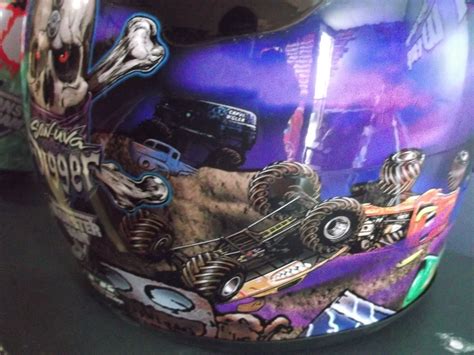 Monster Truck Driver- Son- Ova- Grave Diggers Helmet Wrap | Monster trucks, Ford pickup trucks ...