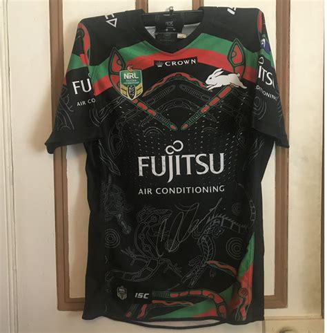 South Sydney Rabbitohs 2018 Indigenous Jersey – Cameron Murray | | Comrade Party Panda's Jersey ...