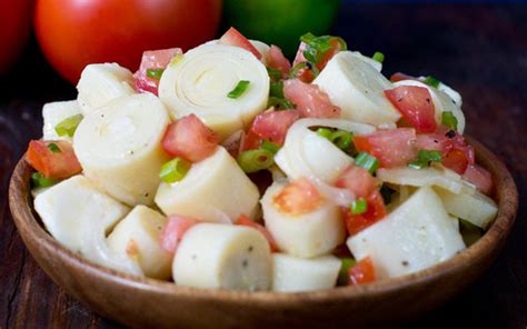 Salsa de Palmito: Brazilian Hearts of Palm Salad [Vegan] | Hearts of palm salad, Brazilian food ...