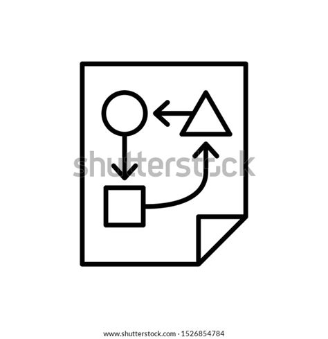 Planning Vector Graphics Outline Icon Stock Vector (Royalty Free) 1526854784 | Shutterstock