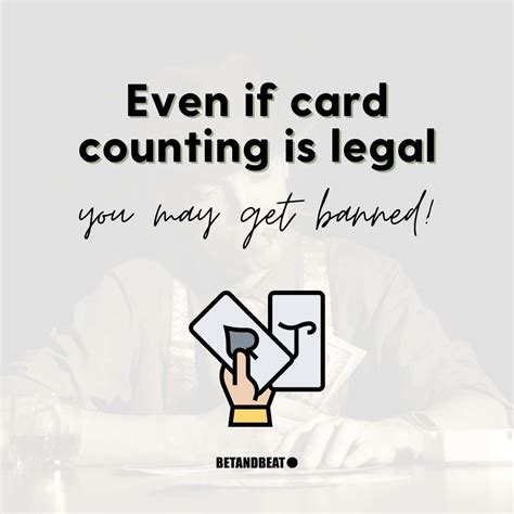 Is Card Counting Legal – And Why Card Counters Get Banned!