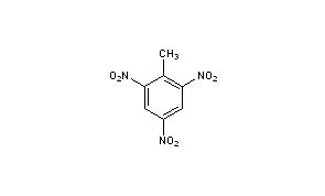 Trinitrotoluene Structure