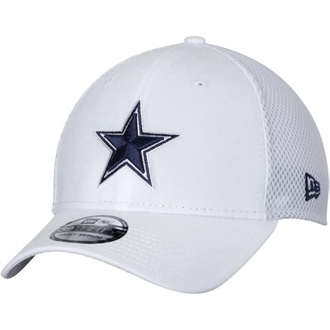 Men's Dallas Cowboys New Era White Neo 39THIRTY Flex Hat - NFLShop.com