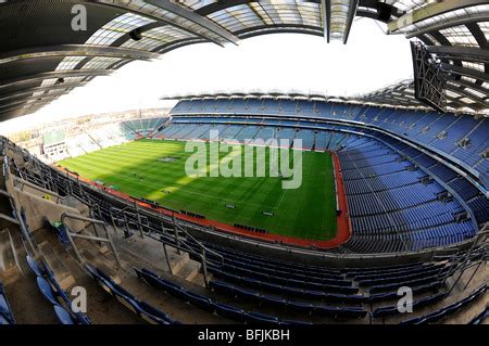 View inside Croke Park Stadium, Dublin. Home of the Gaelic Athletic Association or GAA Stock ...