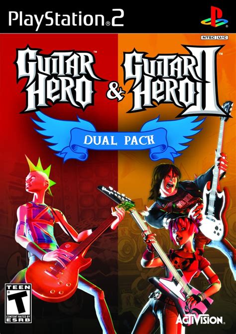 Guitar Hero & Guitar Hero II PS2 Game Playstation 2 For Sale | DKOldies