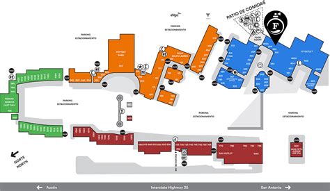 San Marcos Outlet Mall Map - Map Of The World