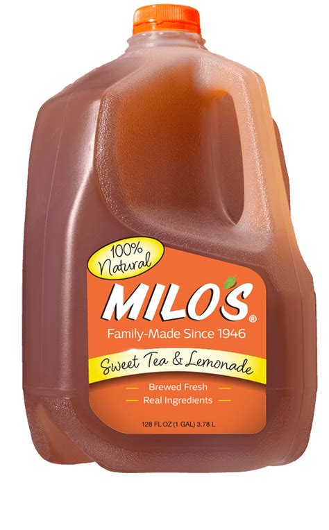 Milo S Sweet Tea Nutrition Facts | Blog Dandk