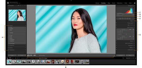 Editing in the Develop module in Lightroom Classic