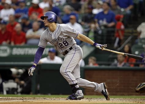 Nolan Arenado extends hit streak to Rockies-record 28