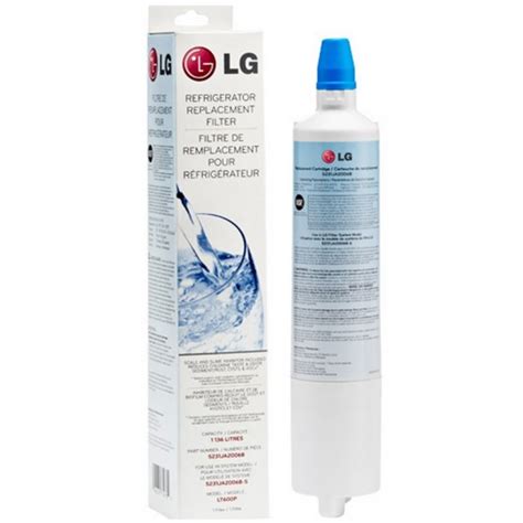 Original LG LT600p water filter fits LG 5231JA2006A, 5231JA2006B, 5231JA2005A, 5231JA2005A-S ...